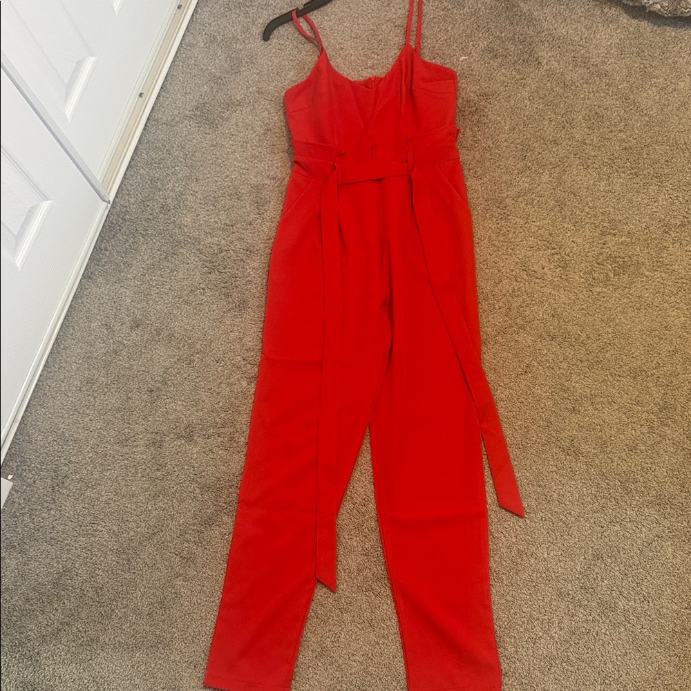 Red Jumpsuit